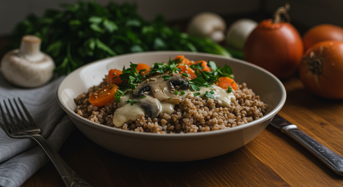 Łatwy przepis na wegetariański obiad pełnowartościowy – zdrowe danie