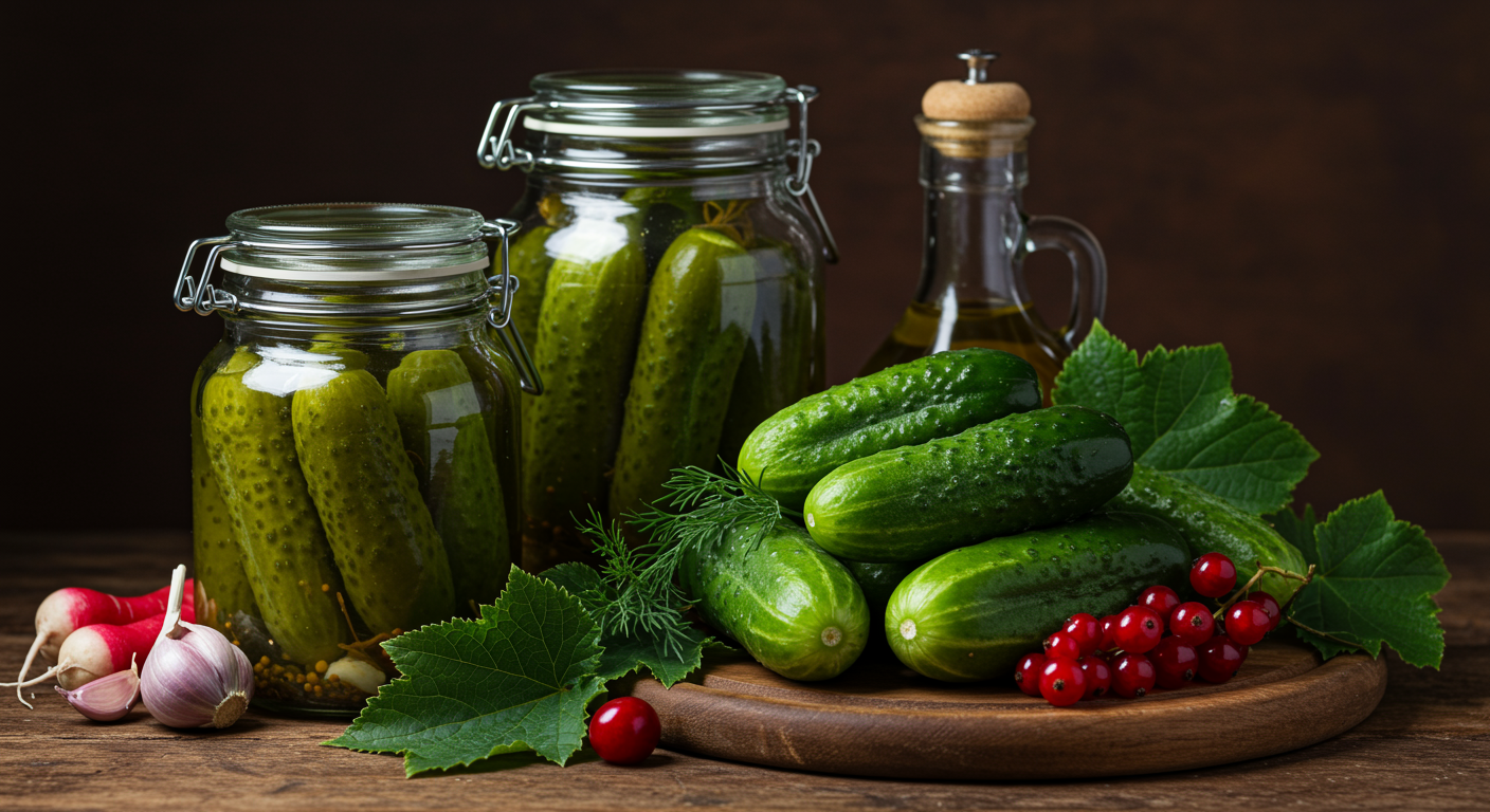 Przepis na domowe kiszone ogórki krok po kroku – łatwa metoda na smak tradycji