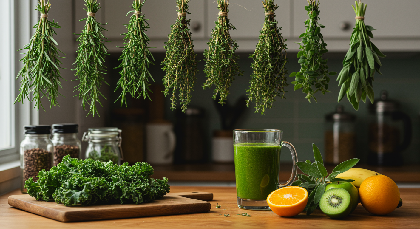 Jak wysuszyć zioła i zrobić domowe przyprawy krok po kroku