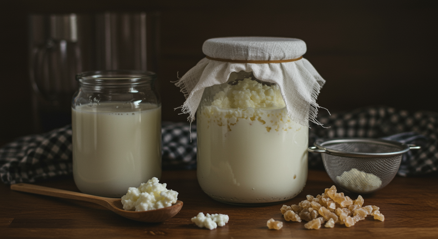 Przepis na domowy kefir naturalny – krok po kroku dla każdego